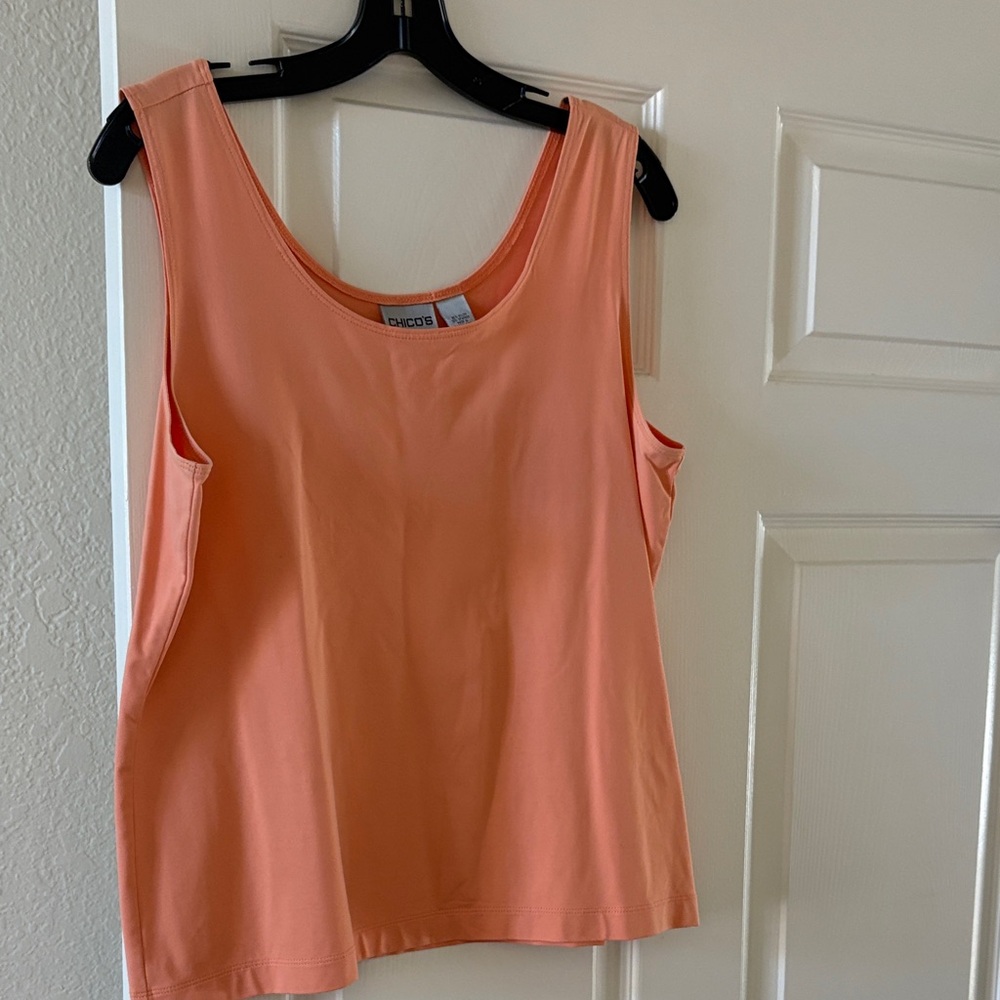 Chico's Coral Tank Top